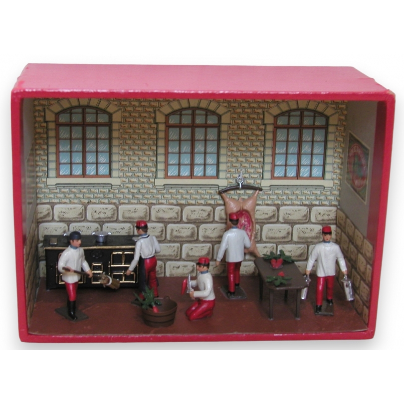  Coffret "La cuisine" contenant 5 sur  Moinat SA  - Antiquités décoration