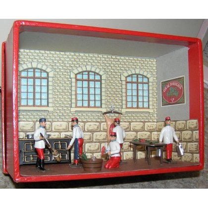  Coffret "La cuisine" contenant 5 sur  Moinat SA  - Antiquités décoration