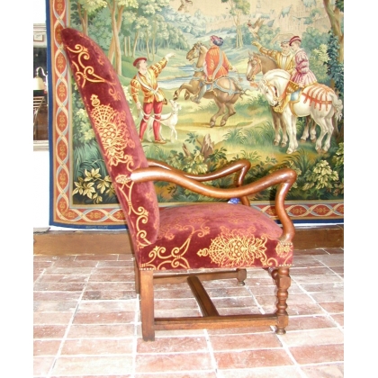 Pair of Louis XIII armchairs. From  Moinat SA  - Antiques and interior design