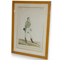 Gravure "Cravate à oreilles de lièvre,
