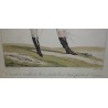 Engraving: ‘Hare-ear tie’, by Moinat SA – Antiques and decorative items – Engravings, lithographs