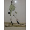Engraving: ‘Hare-ear tie’, by Moinat SA – Antiques and decorative items – Engravings, lithographs