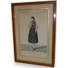 Engraving: ‘Young Girl from the Canton of Sur’ by Moinat SA – Antiques and Decor