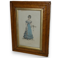 Gravure de mode "Ball dress" La Belle