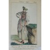 Gravure Costume Suisse "Femme du canton  sur Moinat SA  - Antiquités décoration -  Gravures, Lithos