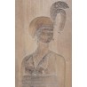 "Costumes" wooden confectionery mould at Moinat SA – Antiques and home décor