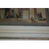 Gravure "Bâle, la poste (Gerbergasse)"  sur Moinat SA  - Antiquités décoration -  Gravures, Lithos