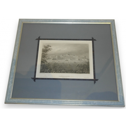 Gravure "Das neue Capitol (Washington)"  sur Moinat SA  - Antiquités décoration -  Gravures, Lithos