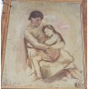 Paintings | Oil on panel, ‘Young Woman’, signed Moinat SA  – Antiques and home décor