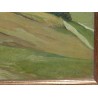 Tableau \"La maison isolée\" signée E BILLE