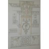 Gravure "Entablement, Chapiteau et  sur Moinat SA  - Antiquités décoration -  Gravures, Lithos