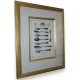 Paire de gravures "Couteaux, Fourchettes"