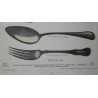 Paire de gravures "Couteaux,  sur Moinat SA  - Antiquités décoration -  Gravures, Lithos
