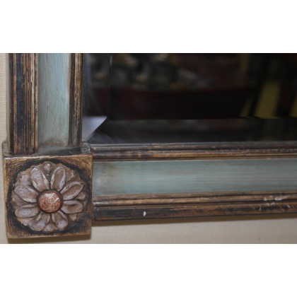  Miroir style Louis XVI "Colombes" en sur  Moinat SA  - Antiquités décoration