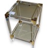  Table basse carrée modèle LUX en sur  Moinat SA  - Antiquités décoration
