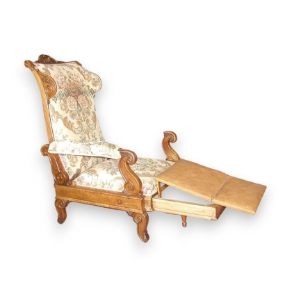 Louis-Philippe easy chair wit