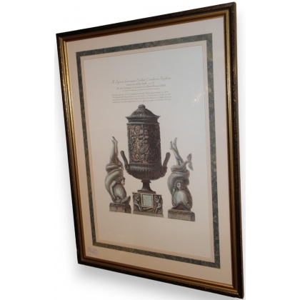 Gravure reproduction "Urne"  sur Moinat SA  - Antiquités décoration -  Gravures, Lithos