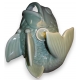 Poisson en porcelaine vert