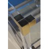 Table basse carrée modèle LUX en sur  Moinat SA  - Antiquités décoration
