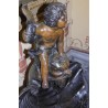  Fontaine "Enfant au dauphin" en bronze sur  Moinat SA  - Antiquités décoration