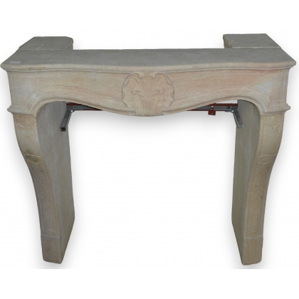 Louis XV-style stone fireplace by Moinat SA – Antiques and home décor