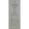 Gravure aquarellée "Jardinière et Table  sur Moinat SA  - Antiquités décoration -  Gravures, Lithos