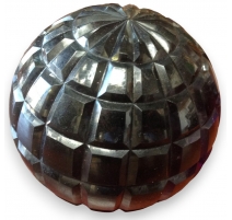 Boule en verre "Purple"