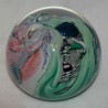 Glass paperweight signed ‘Moinat SA’ – Antiques and home décor