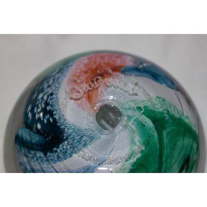 Glass paperweight signed ‘Moinat SA’ – Antiques and home décor