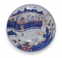 Paire de vaes Gu en en porcelaine Imari