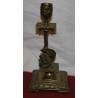 Pair of decorative brass candlesticks by Moinat SA – Antiques and home décor