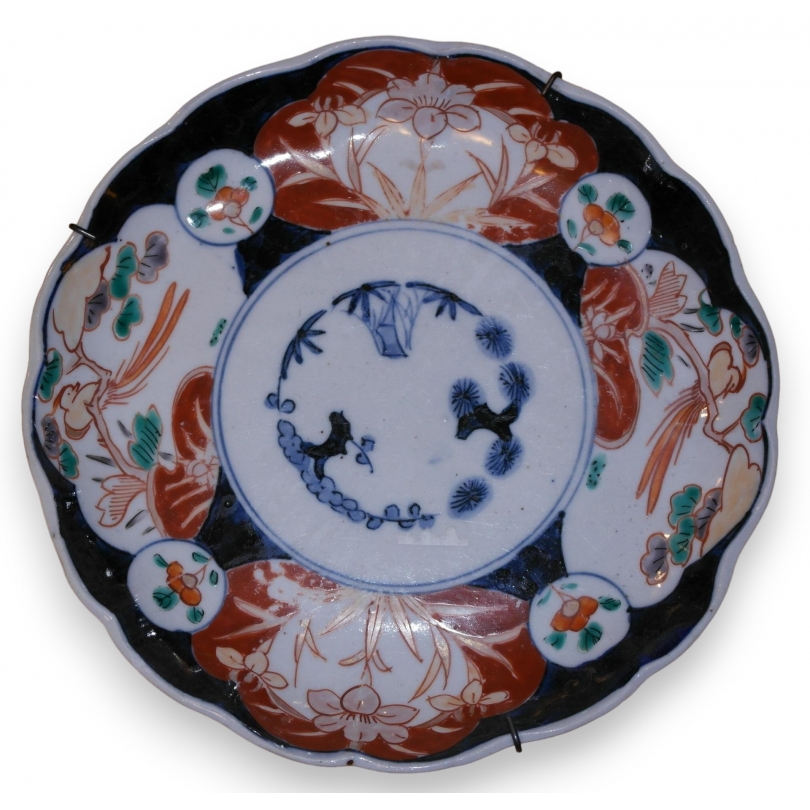 Assiette en porcelaine Imari Japon