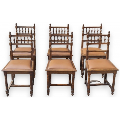 Série de 6 chaises