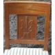 Paire de chaises Directoire dossier