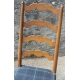 Chaise style Louis XIII couverte
