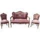 Salon Napoléon III 1 canapé, 2 chaises