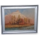 Watercolor "View of the Rhone", NICOLLERAT.