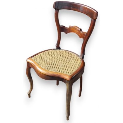 Chaise Louis-Philippe cannée