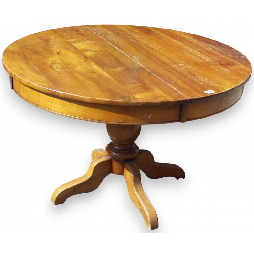  Table ronde style Louis-Philippe avec 3 sur  Moinat SA  - Antiquités décoration