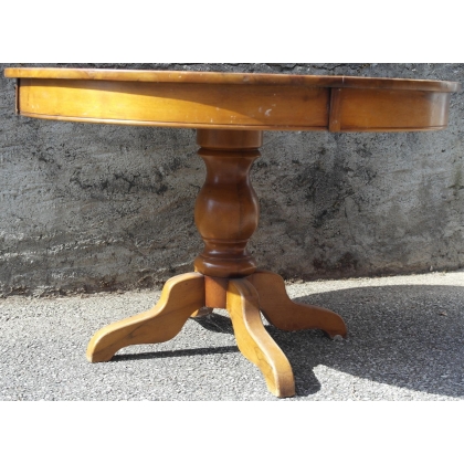  Table ronde style Louis-Philippe avec 3 sur  Moinat SA  - Antiquités décoration