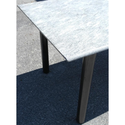 Table de salle à manger pied en fer sur  Moinat SA  - Antiquités décoration