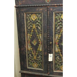  Armoire indonésienne en bois peint bleu sur  Moinat SA  - Antiquités décoration