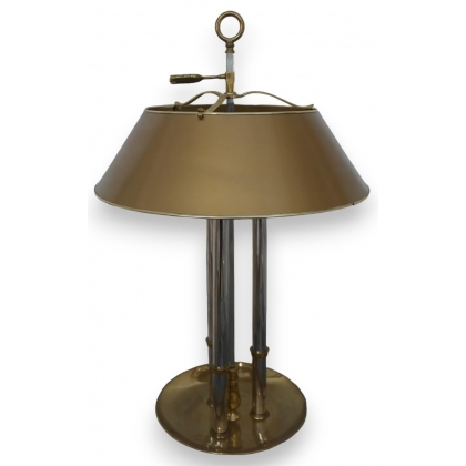  Lampe bouillotte moderne en laiton doré sur  Moinat SA  - Antiquités décoration