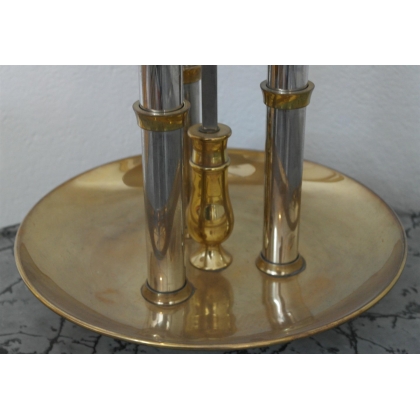  Lampe bouillotte moderne en laiton doré sur  Moinat SA  - Antiquités décoration