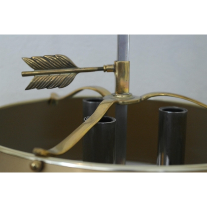  Lampe bouillotte moderne en laiton doré sur  Moinat SA  - Antiquités décoration
