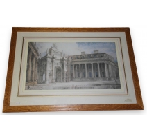 Gravure palais romain
