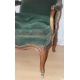 Fauteuil Louis XV sur roulettes