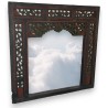  Miroir indonésien en bois sculpté sur  Moinat SA  - Antiquités décoration