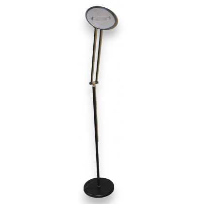  Lampadaire halogène noir et doré sur  Moinat SA  - Antiquités décoration