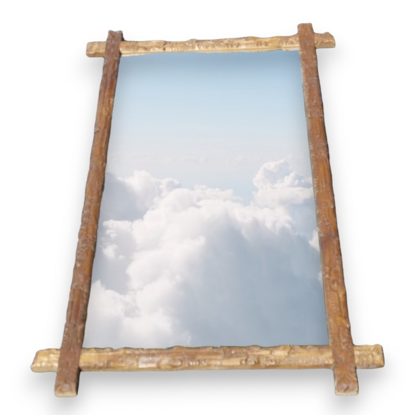  Miroir en bois sculpté de Brienz Suisse sur  Moinat SA  - Antiquités décoration